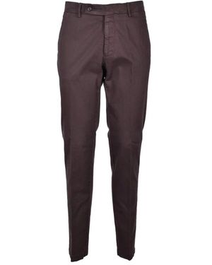 Berwich Slim-Fit Pants - Purple