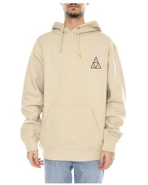 Huf Hoodies & Sweatvesten ,Pullover Hoodie - Naturel