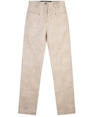 Jacquemus Slim-Fit Trousers - Naturel