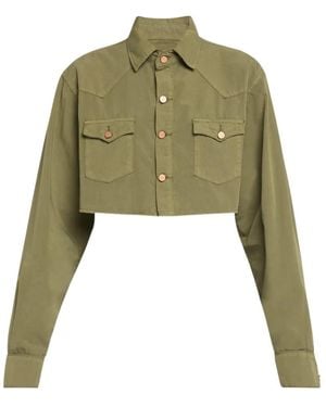 3x1 Denim Jackets - Green