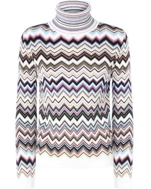 Missoni Turtlenecks - Blanc