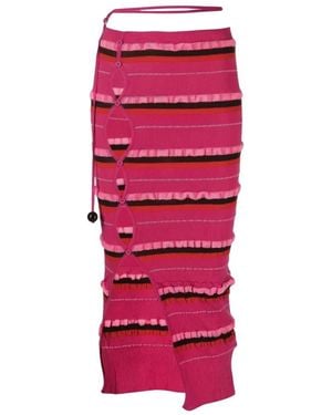 Jacquemus Midi Skirts - Red