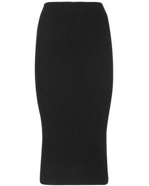Versace Jeans Couture Midi Skirts - Black