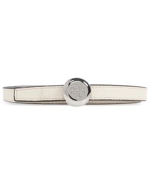 Tory Burch Accessoires ,Leer Romy Reversible Belt - Wit