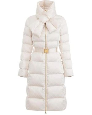 Elisabetta Franchi Parkas - White
