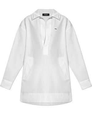 DSquared² Short Dresses - White