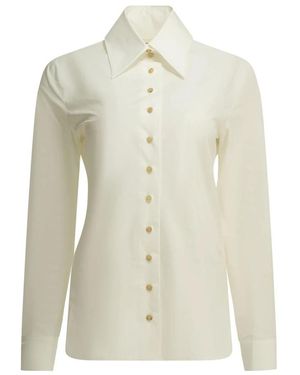 KHAITE Ivy Shirt - Wit