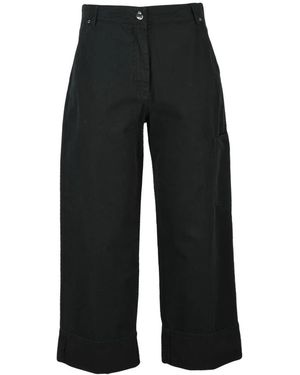 Seventy Cropped Jeans - Negro