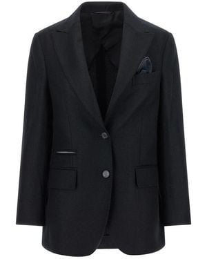 Peserico Blazers - Black