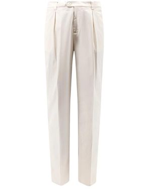 Brunello Cucinelli Slim-Fit Trousers - Natural