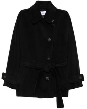 Marella Belted Coats - Nero