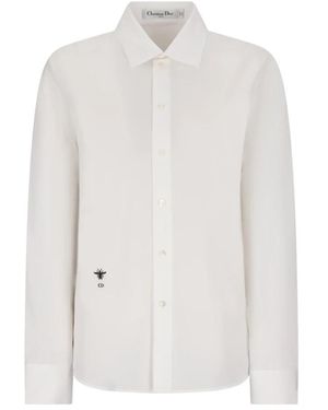 Dior Overhemden ,Wit ,Katoen Blouse