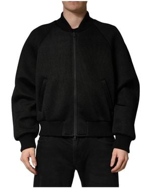 Dolce & Gabbana Bomber Jackets - Black