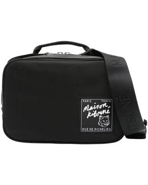 Maison Kitsuné Cross Body Bags - Negro