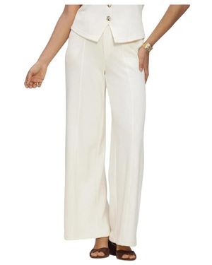 Object Noella Lisa Mw Wide Pant - Weiß