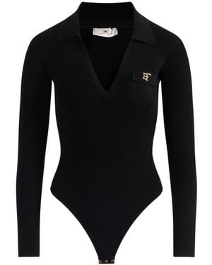 Elisabetta Franchi Body - Negro