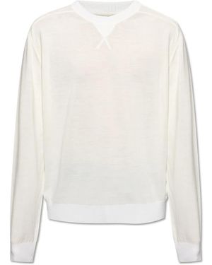 Jacquemus Round-Neck Knitwear - Blanco