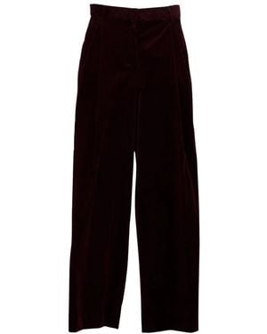 Max Mara Weite Hosen - Schwarz