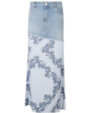 Pinko Fuga Rok - Blauw