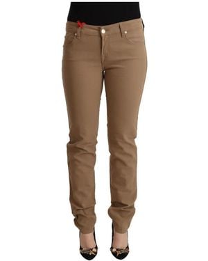 Jacob Cohen Skinny Fit Jeans - Brown