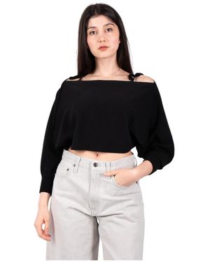 Roberto Collina Long Sleeve Tops - Black