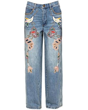 Sea Wide Jeans - Azul