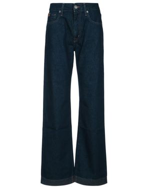 Jacob Cohen Hailey 5-Pocket Relaxed Waist & Leg Pant - Blauw