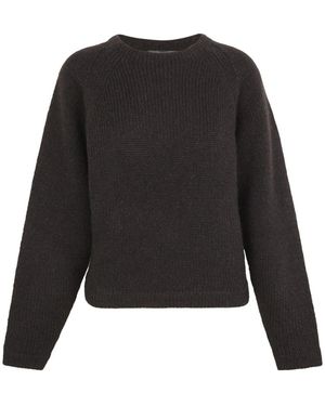Cortana Round-Neck Knitwear - Negro