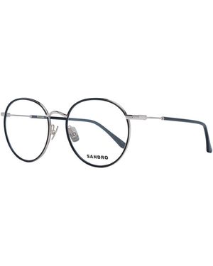 Sandro Accessoires ,Zwart ,Zwarte Optische Monturen - Metallic