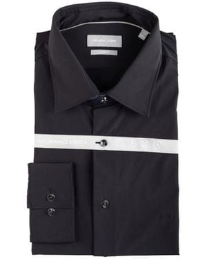 Michael Kors Stylisches casual-shirt - Schwarz