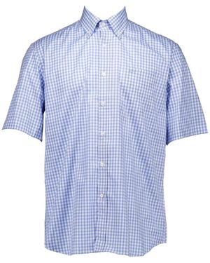 Paul & Shark Short Sleeve Shirts - Blu