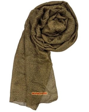 Borbonese Winter Scarves - Green
