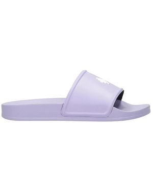 Marcelo Burlon Slippers - Paars