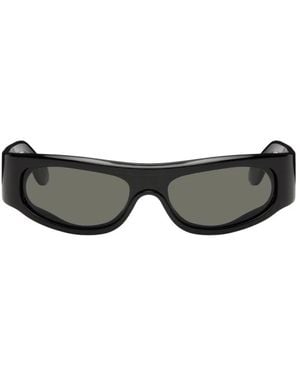 Retrosuperfuture Accessoires ,Zwart ,Nylon Xii Shield Zonnebril