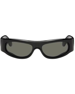 Retrosuperfuture Accessoires ,Zwart ,Nylon Xii Shield Zonnebril