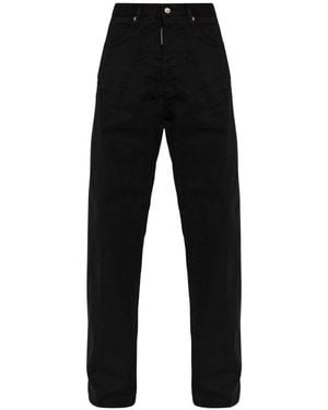 DSquared² Straight Jeans - Negro