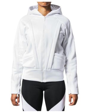 L37 Hoodies & Sweatvesten ,Wit ,Unieke Stijlvolle Sweater