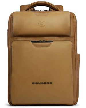 Piquadro Backpacks - Natural