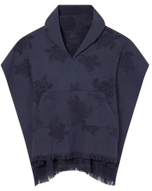 Vilebrequin Terry Poncho - Blau