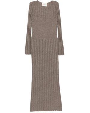 Lisa Yang Maxi Dresses - Grey