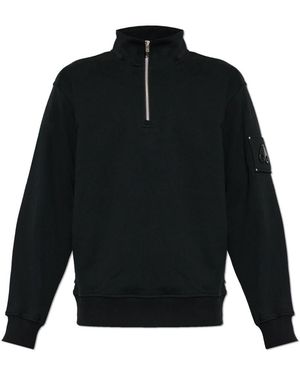 Moose Knuckles Hoodies & Sweatvesten ,Zwart ,Katoen Hartsfield Sweatshirt