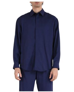 MSGM Casual Shirts - Blue