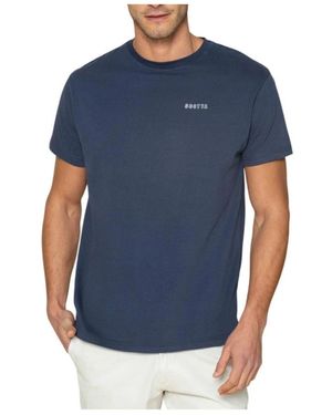 Scotta Tops ,Blauw ,Katoen Wave T-Shirt