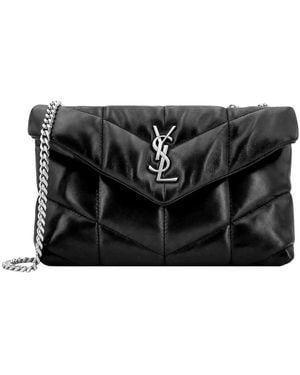 Saint Laurent Tassen ,Zwart ,Leer Toy Puffer