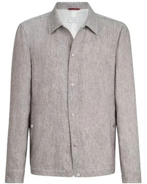 Brunello Cucinelli Light Jassen - Grijs