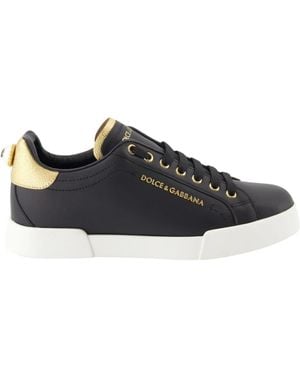 Dolce & Gabbana Portofino Trainers - Black
