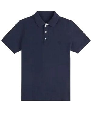 Fay Polo Shirts - Blue
