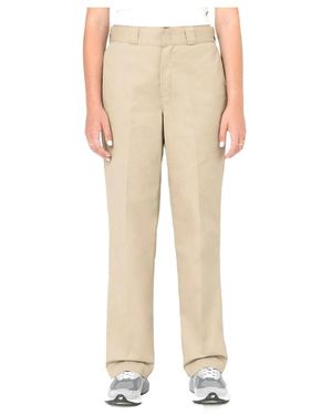 Dickies Broeken ,Rechte Broek - Naturel