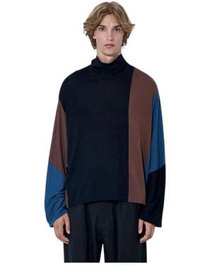 Kiko Kostadinov Turtlenecks - Blue