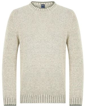Fedeli Round-Neck Knitwear - Grey